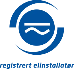 Logo av Registrert elinstallatør